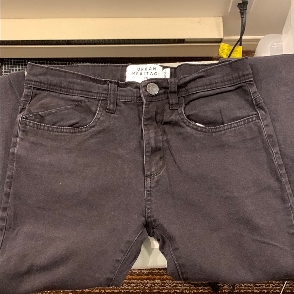 Urban Heritage Black Jeans